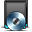 Folder Music Black Icon 32x32 png